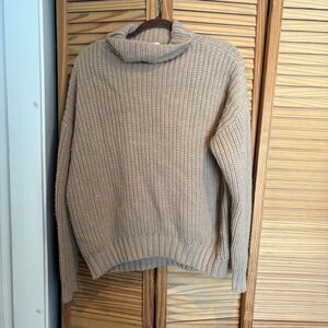 The Reset R Label Wool Turtleneck Sweater Chunky women’s Small Cabincore